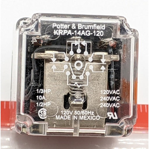 Tyco/TE/Potter & Brumfield KRPA-14AG-120 Power Relay (KRPA14AG120)