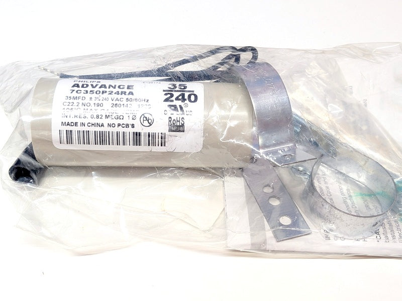 Philips Advance 7C350P24RA New Genuine Original  35 uF 240 VAC Metal Halide Ballast Capacitor