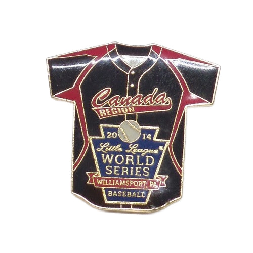 Canada Region 2014 Little League World Series Williamsport PA Baseball Jersey Lapel Pin