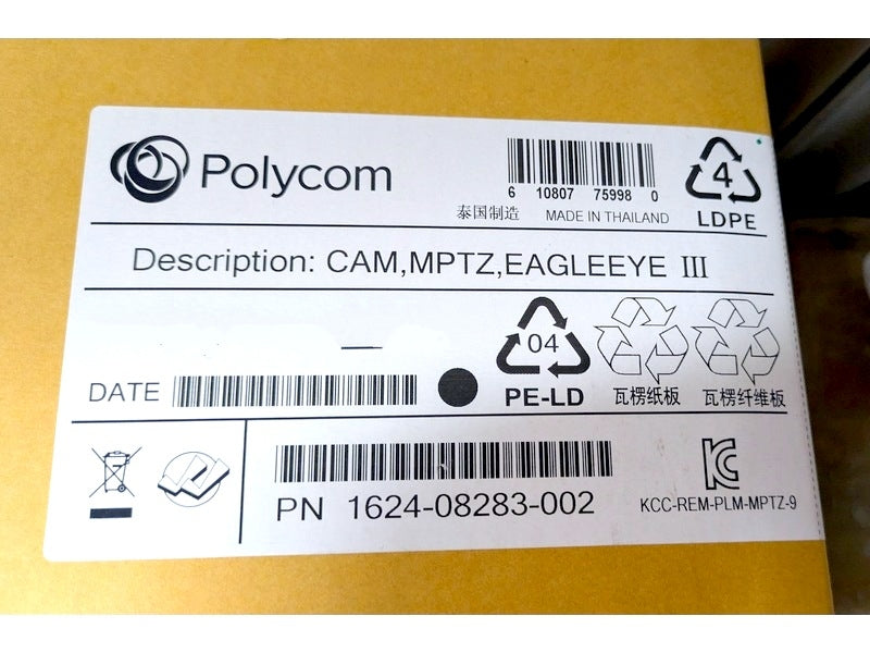 Polycom 1624-08283-002 New Genuine Original EagleEye III MPTZ-9 Video Conferencing Camera
