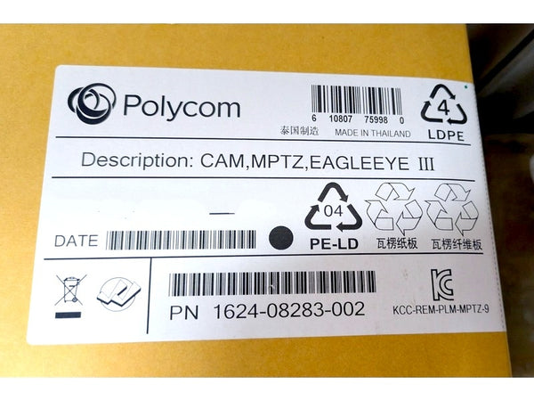 Polycom 1624-08283-002 EagleEye III MPTZ-9 Video Conferencing Camera, New