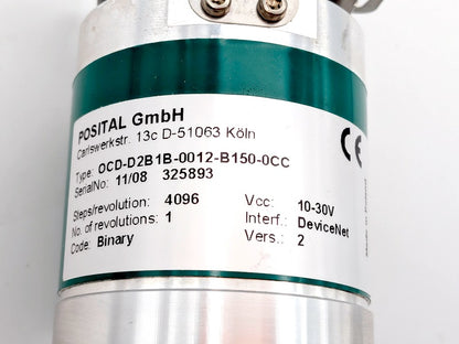 POSITAL GmbH OCD-D2B-0012-B150-0CC DeviceNet Absolute Rotary Encoder