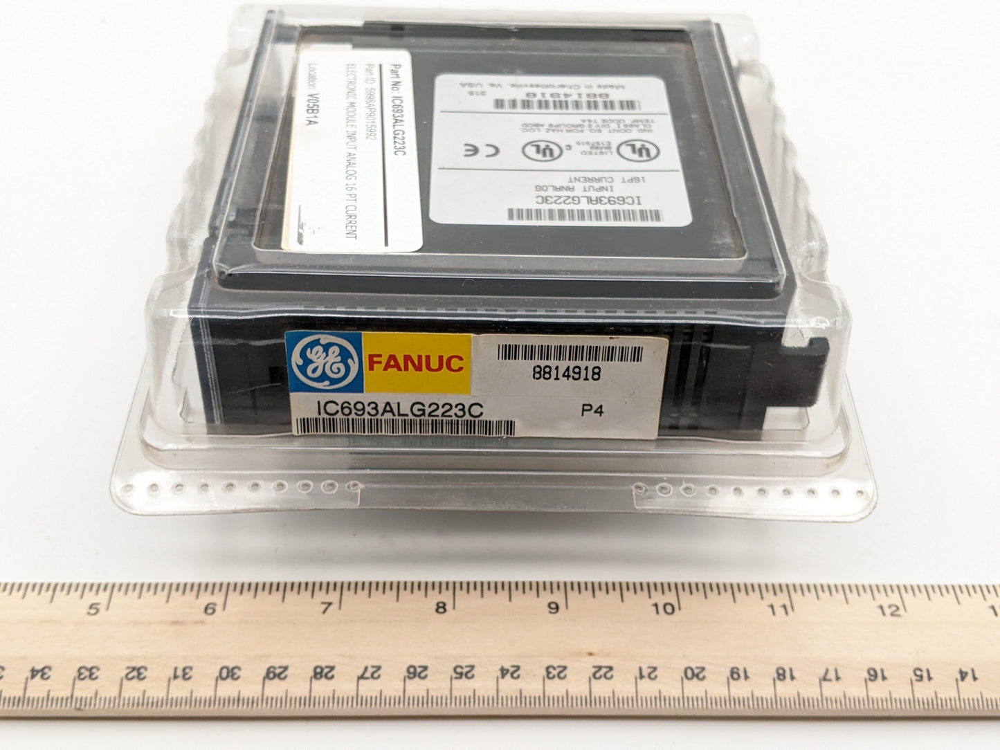 GE Fanuc IC693ALG223C New Genuine Original 16-Channel Analog Input Module