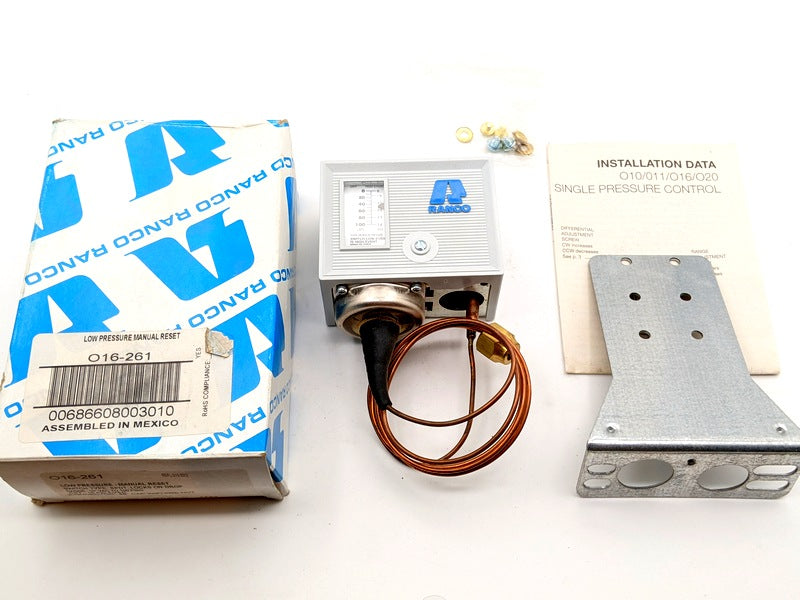 Ranco O16-261 New Genuine Original Single Pressure Control Switch