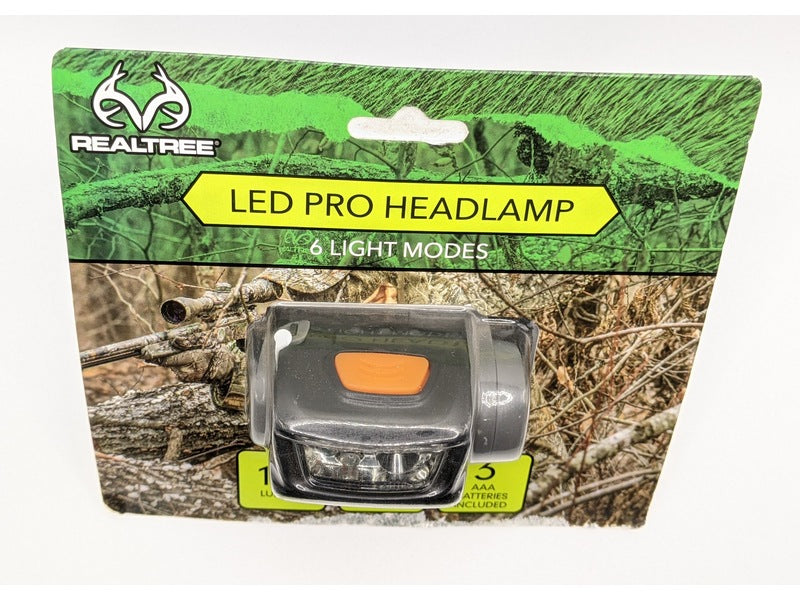 Realtree LED Pro "Black Diamond Storm" Headlamp 113 Lumens (92786733)