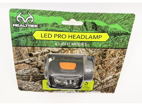 Realtree LED Pro "Black Diamond Storm" Headlamp 113 Lumens (92786733)