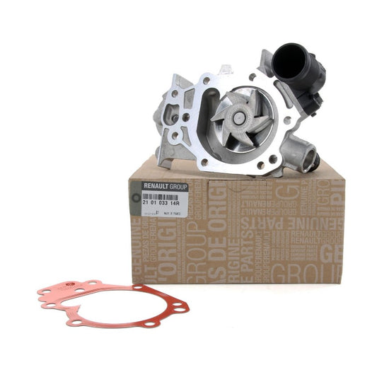 Renault 21 01 033 14R Genuine Original OEM Water Pump, New (210103314R)