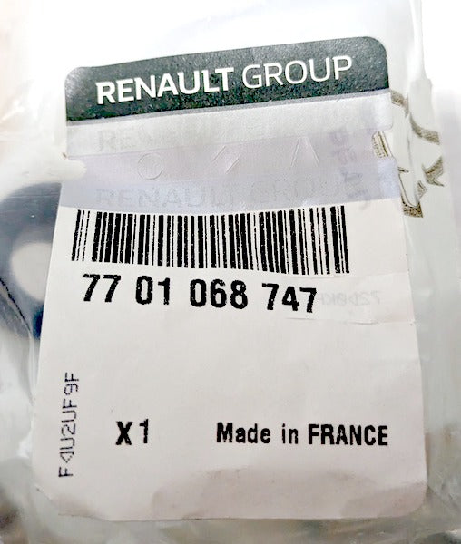 Renault 77 01 068 747 Genuine Original OEM Windshield Washer Tank, New (7701068747)