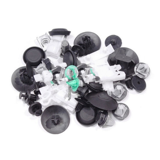 Renault 77 11 228 337 Genuine Original OEM Front Bumper Fastener Kit , New (7711228337)