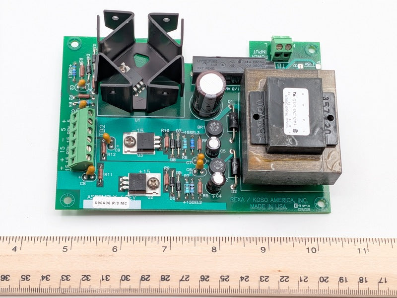 Rexa Koso America S96636 R/3 MC New Genuine Original Triple Power Supply Board CC0748