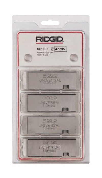 Ridgid 47735 Universal Die Head 1/4" NPT Right Hand Alloy Steel