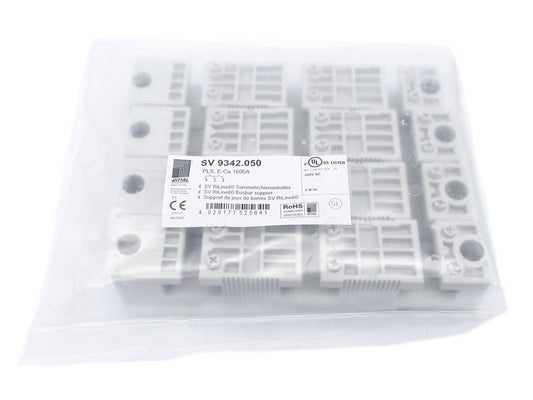 Rittal SV 9342.050 4-Pack New Genuine Original PLS Busbar Support Grey