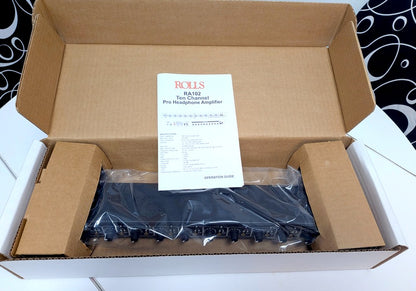 Rolls RA102 New Genuine Original 10-Channel Expandable Headphone Amplifier