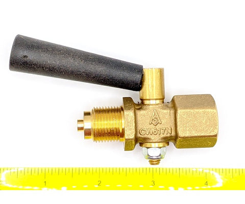 RS Pro 189-046 Pressure Gauge Manometer Cock 3/8" G (189046)