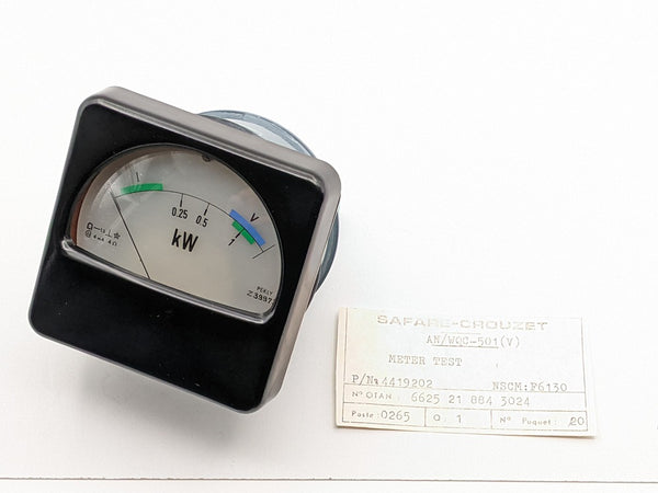 Safare-Crouzet 4419202 Test Meter
