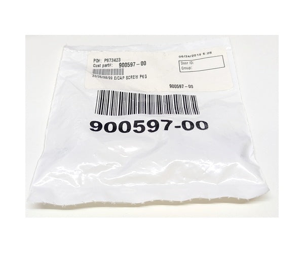 Schlage (VonDuprin) 900597-00 New Genuine Original End-Cap Screw Package for 33/35/98/99 Series Exit Devices