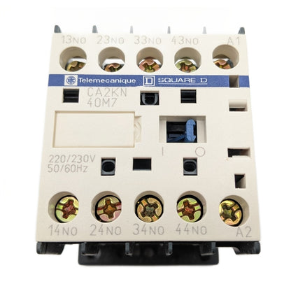 Schneider Telemecanique CA2 KN40M7 New Genuine Original TeSys-K 4-NO Control Relay, White (220–230 VAC Coil)