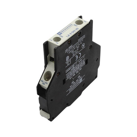 Schneider / Telemecanique LA8DN20 New Genuine Original Auxiliary Contact Block (2NO, Side-Mount)
