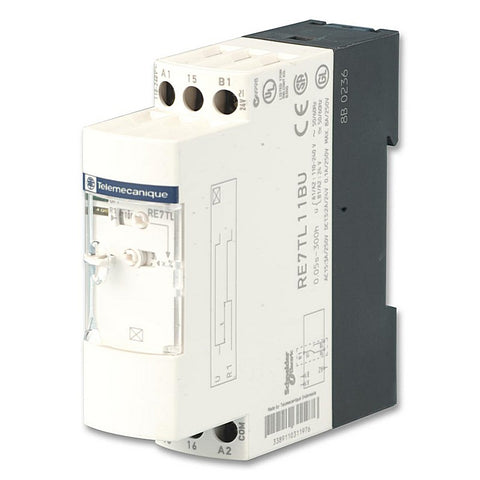 Schneider Electric Telemecanique RE7 TL11BU New Genuine Original Zelio Time On-Delay Timing Relay