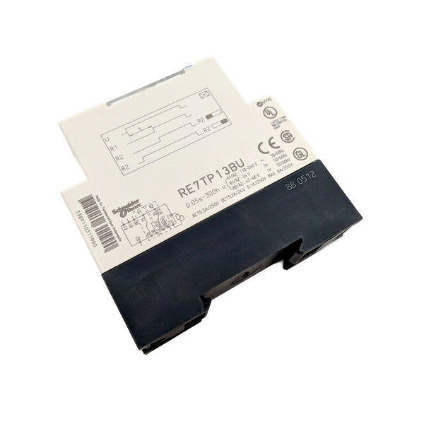 Schneider Electric Telemecanique RE7TP13BU New Genuine Original Adjustable On‑Delay Timing Relay