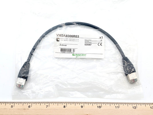 Schneider Electric VW3A8306R03 New Genuine Original Modbus Serial Link Cable