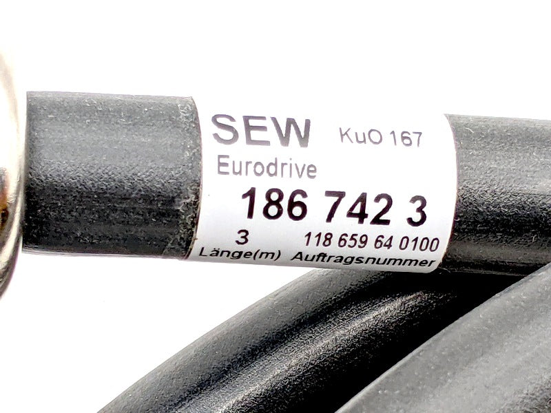 SEW Eurodrive 186 742 3 New Genuine Original Hybrid Servo Cable Assembly, 3m (9' 10")