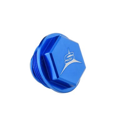 Sherco 6530 New Genuine Original Rear Brake Pump/Master Cylinder Blue Anodized Cap