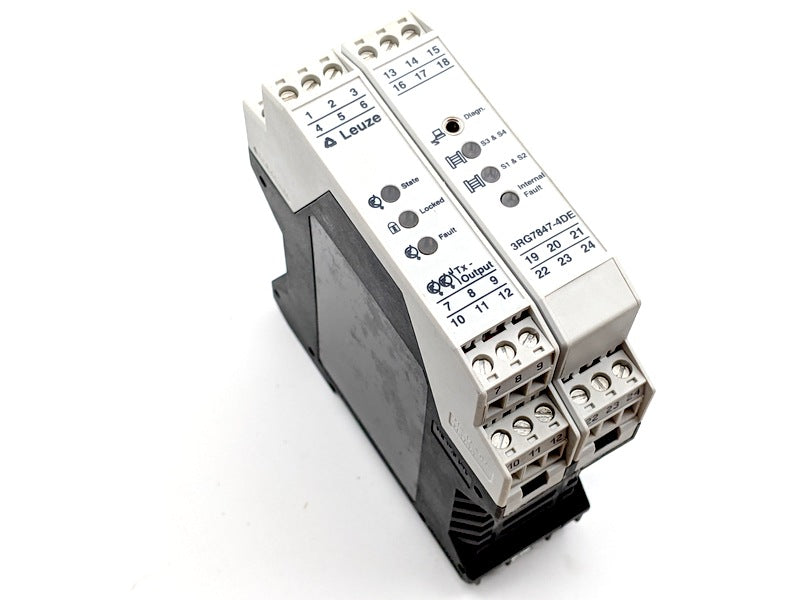 Siemens 3RG7847-4BE New Genuine Original Enhanced 35mm SIGUARD Safety Evaluation Unit
