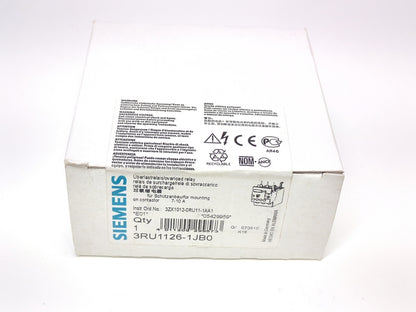 Siemens 3RU1126-1JB0 New Genuine Original Thermal Overload Relay