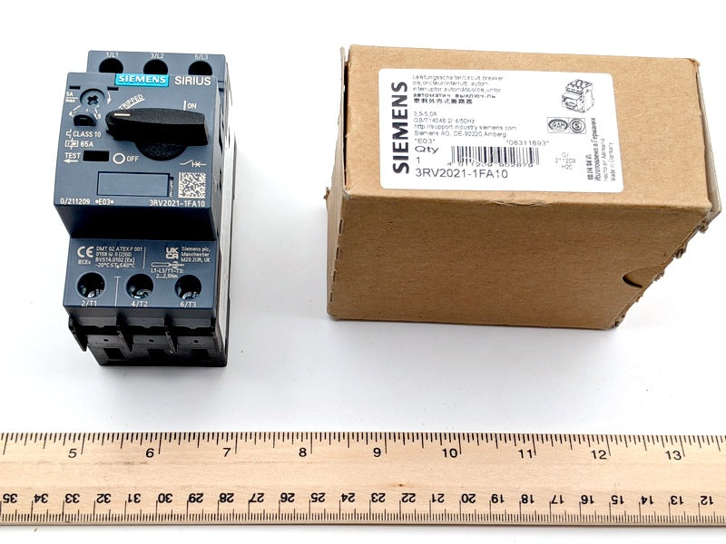 Siemens 3RV2021-1FA10 New Genuine Original Motor Starter Protector