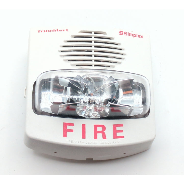Simplex Truealert 49CMTV-WWF New Genuine Original White Non-Addressable Multi-Tone Multi-Candela Horn Strobe