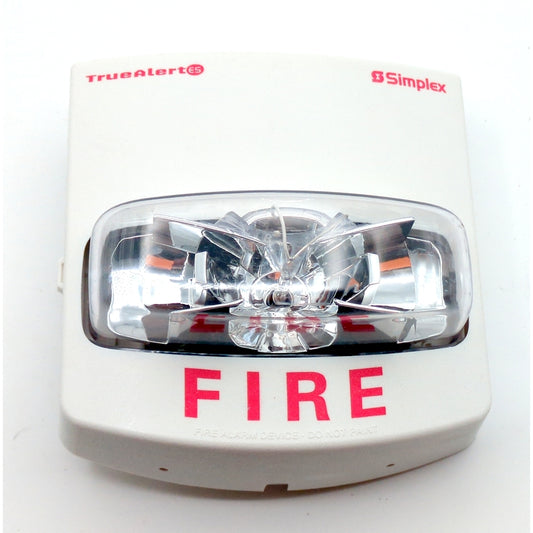 Simplex Truealert 49VO-WWF New Genuine Original White TrueAlert ES Addressable Strobe