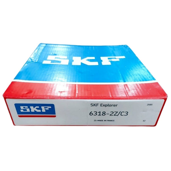 SKF 6318-2Z/C3 New Shielded Deep Groove Ball Bearing 90x190x43mm