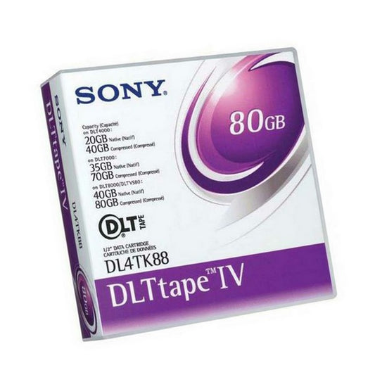 Sony DL4TK88/2 New Genuine Original 40/80Gb DLTtape IV Data Cartridge