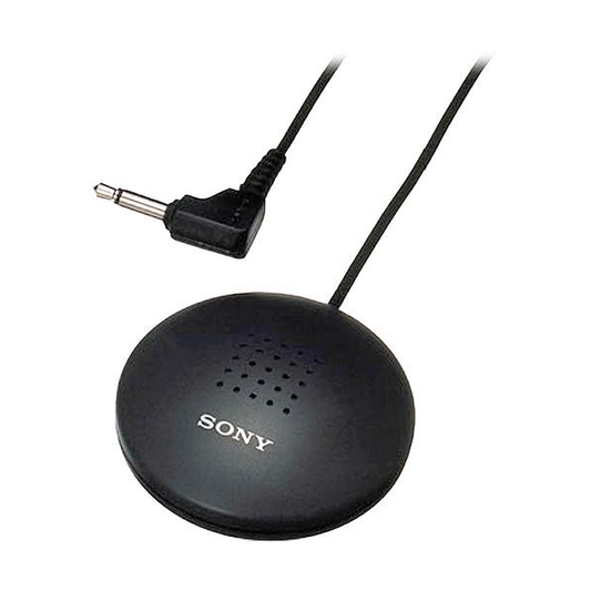 Sony ECM-F8 Genuine Original Electret Condenser Boundary Microphone