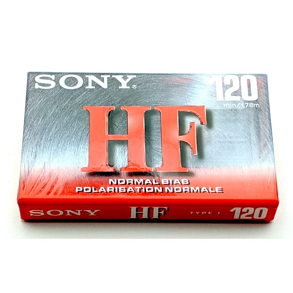 Sony HF-120 Audio Cassette Tape, Normal Bias, New Sealed