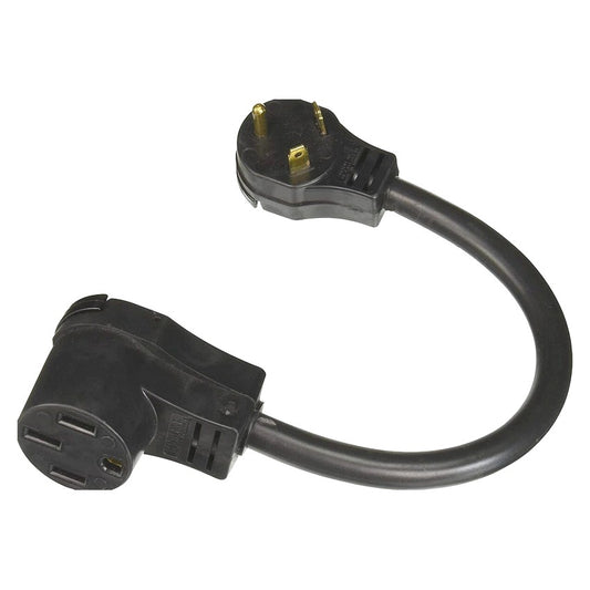 Southwire Surge Guard 30AM50AF18 Heavy Duty RV Power Adapter, 30A Male to 50A Female, 18"