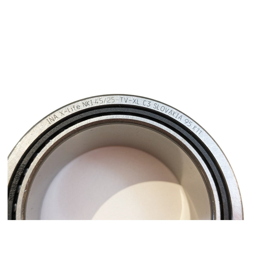 INA NKI45/45-TV-XL Machined Single Row Needle Roller Bearing with Inner Ring, 45 x 62 x 45mm