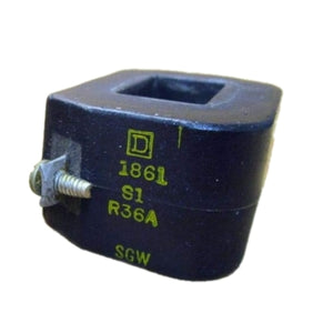 Square D 1861-S1-R36A Magnetic Coil, Size 0, Type B, 480Vm 60Hz (1861S1R36A)