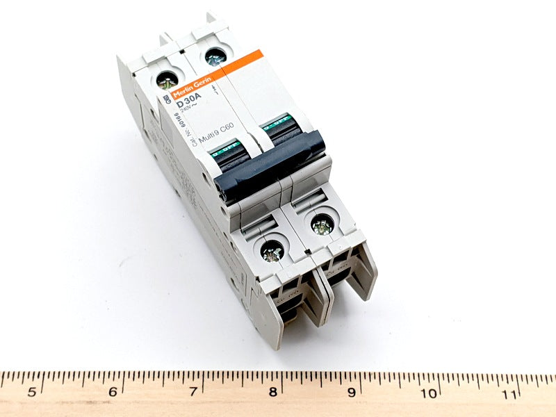Square D 60166 New Genuine Original Multi9 C60 2-Pole 30A Circuit Breaker