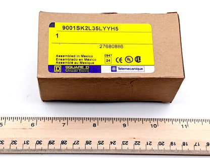 Square D/Schneider Electric 9001SK2L35LYYH5 New Genuine Original 30mm Illuminated Push Button (27680886)