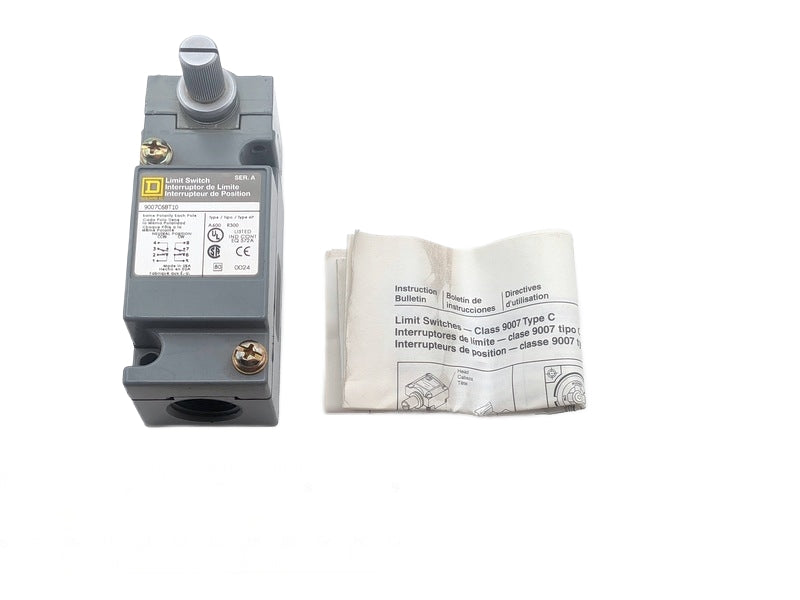 Square D 9007C68T10 New Original Heavy Duty Turret Head Limit Switch