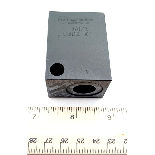 Sun Hydraulics GAI/S 0BD2-K1 New Line-Mount Hydraulic Manifold Body
