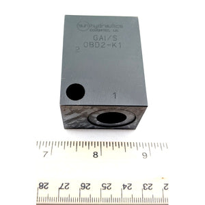 Sun Hydraulics GAI/S 0BD2-K1 New Line-Mount Hydraulic Manifold Body