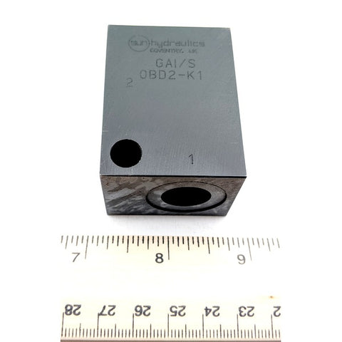 Sun Hydraulics GAI/S 0BD2-K1 New Line-Mount Hydraulic Manifold Body