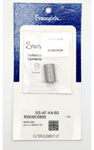 Swagelok SS-4F-K4-60 Element Kit 60 Micron for 4F, 2TF and 4TF Particulate Filters (SS4FK460)