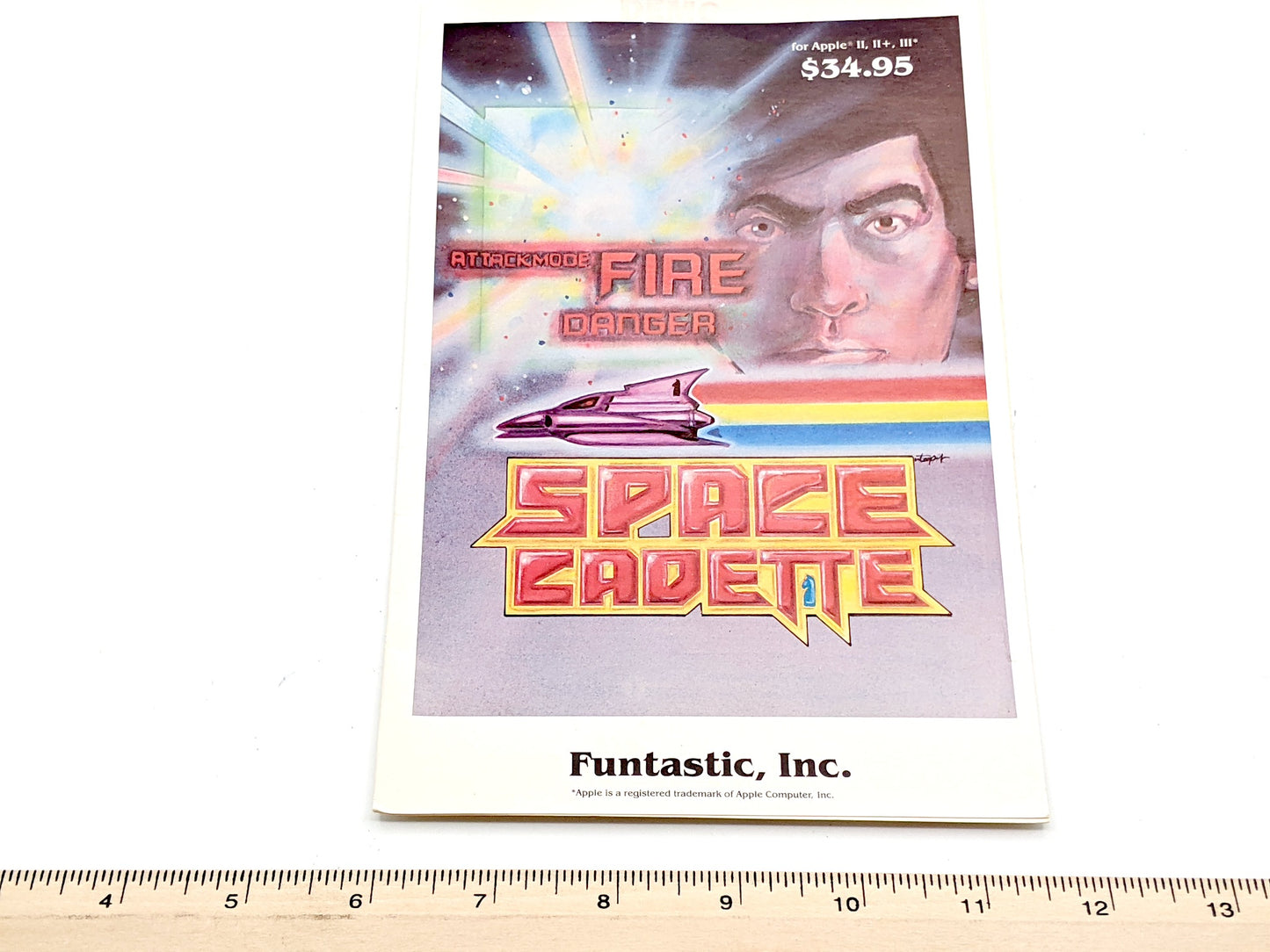 Space Cadette Game for Apple II, Complete Original Release With Booklet & 5.25" Floppy Disk