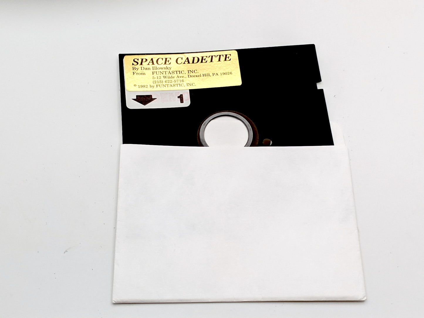 Space Cadette Game for Apple II, Complete Original Release With Booklet & 5.25" Floppy Disk
