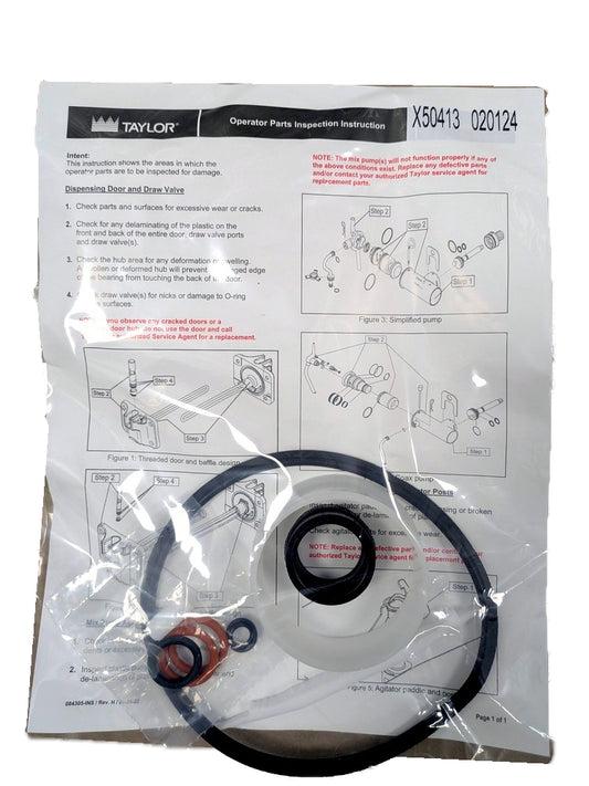 Taylor Freezers X50413 New Genuine Original Slush Machine Tune Up Kit