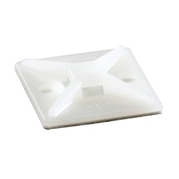 Thomas&Betts TC5345A 12-Pack Ty-Rap Mounting Base 28x28mm, 1-1/8x1-1/8